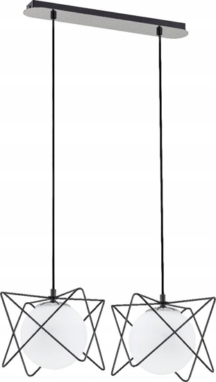 Picture of Lampa wiszca Alfac Alfa Sagito Track 62200 lampa wiszca zwis 2x40W E14 biaa/czarna