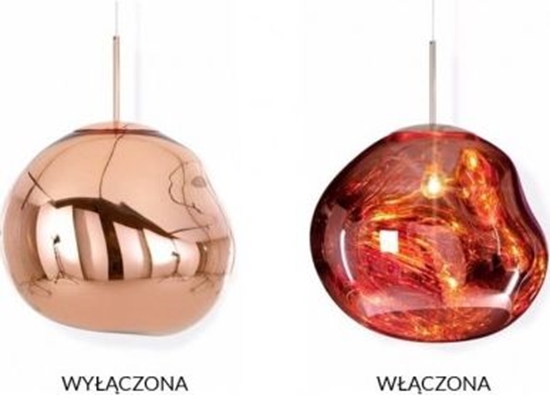 Picture of Lampa wiszca King Home Lampa wiszca FUSION 20 miedziana - szko