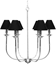 Picture of Lampa wiszca Light Prestige Lampa wiszca Glamour LP-979/6P yrandol na acuchu czarny