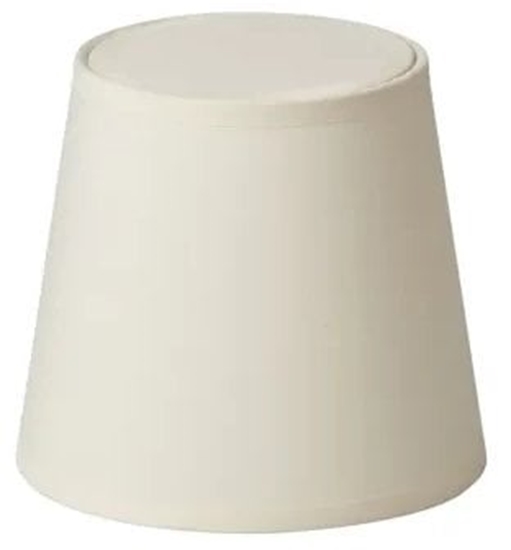Изображение LAMPESKÆRM EMMA DOMUS HØJDE 13,5 CM CREME