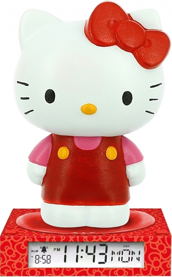Picture of Lampka 3D z budzikiem Hello Kitty 