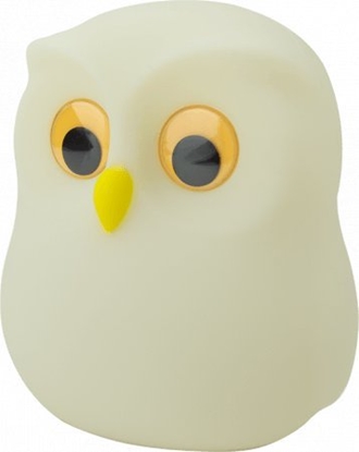 Attēls no Lampka Nocna Dziecica Led Sowa Biaa Mw20725 Eco Light