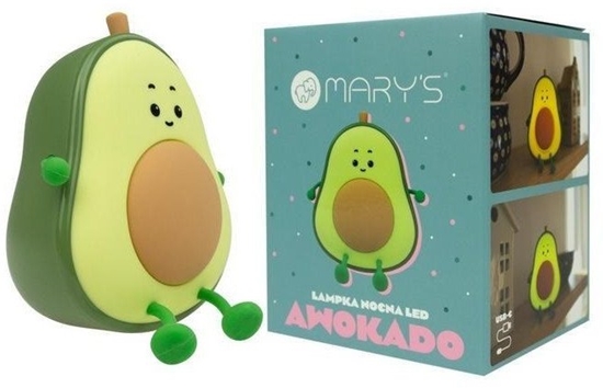 Picture of Lampka nocna LED avokado