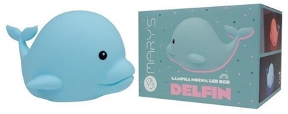 Picture of Lampka nocna LED RGB delfin