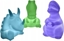 Изображение Lampki dinozaury zmieniajce kolor 3szt
