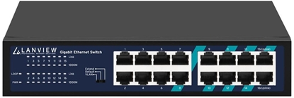 Изображение Lanview LVN-1U-16PORT-1G bez kategorii