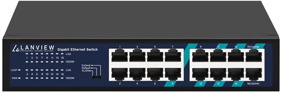 Изображение Lanview LVN-1U-16PORT-1G bez kategorii