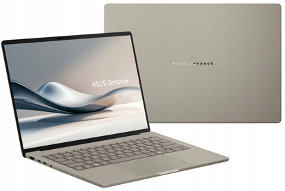 Attēls no Laptop ASUS Zenbook A14 UX3407QA-QD307W Snapdragon X X1-26-100 14" OLED WUXGA 0,2ms 32GB 512SSD W11