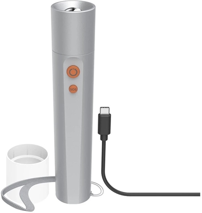 Picture of LATARKA AKUMULATOROWA LED FL300-C, 300lm, 80m, 4 TRYBY WIECENIA, DYFUZOR