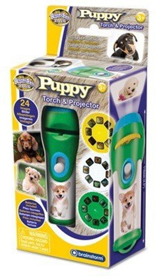 Picture of Latarka i projektor Brainstorm - Szczeniaki
