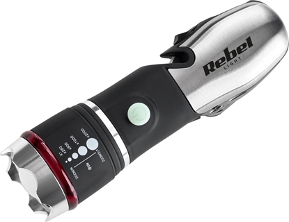 Picture of Latarka Rebel Latarka samochodowa wielofunkcyjna Rebel z noem i motkiem bezpieczestwa