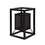 Attēls no Laterna metāla Livio 16x16x25cm, melna