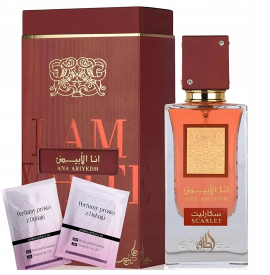 Picture of Lattafa Ana Abiyedh Scarlet Perfume EDP 60ml