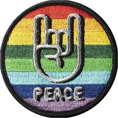 Изображение LAUT MAGMOJI BADGE Peace Fashion compatible with MagSafe