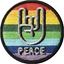 Picture of LAUT MAGMOJI BADGE Peace Fashion compatible with MagSafe