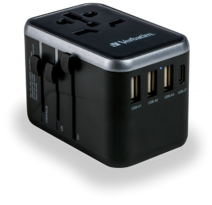 Picture of Lādētājs Verbatim Universal Travel Adapter UTA-04
