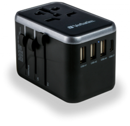 Picture of Lādētājs Verbatim Universal Travel Adapter UTA-04