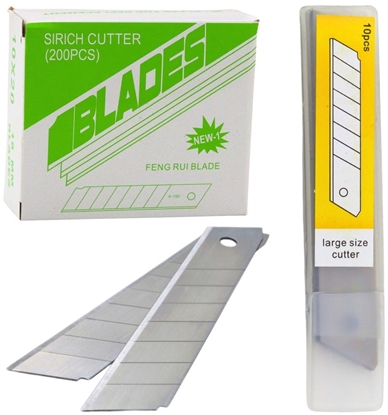 Attēls no Lean Ostrza Segmentowe Wymienne 14 Segmentów 18mm 10szt