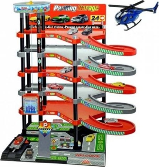 Изображение Lean Sport Gara Parking 5 Piter Zjedalnia Winda + Pojazdy