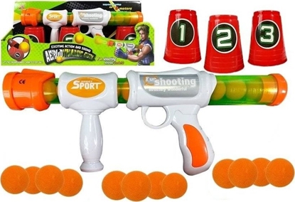 Picture of Lean Sport Import LEANToys Karabin Pistolet Na Mikkie Kulki Kubeczki