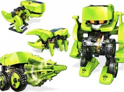 Изображение Lean Sport Import LEANToys Robot Solarny 4 w 1 Baterie Soneczne Dinozaur DIY