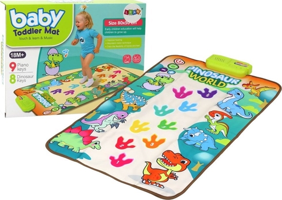 Picture of LeanToys Mata Taneczna Edukacyjna Interaktywna Dinozaury wiata Dwiki