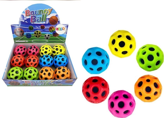 Picture of LeanToys Pieczka wiecca Do Odbijania Ugniatania z Wgbieniami 6cm