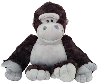 Picture of LeanToys Pluszowa Maskotka Przytulanka Goryl Ciemnoszary 22cm