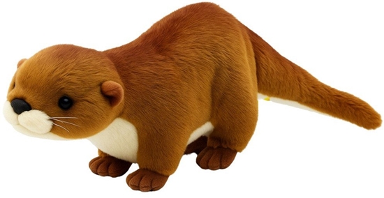 Picture of LeanToys Pluszowa Maskotka Przytulanka Wydra Z Biao Brzowa 50cm