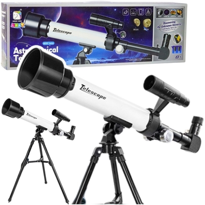 Picture of LeanToys Teleskop Astronomiczny Luneta Dla Dzieci Uchwyt Na Telefon Okulary 30x 60x