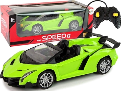 Attēls no LeanToys Zdalnie Sterowane Auto Sportowe R/C 1:18 Zielone