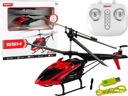 Изображение LeanToys Zdalnie Sterowany Helikopter S5H SYMA Czerwony LEAN Toys