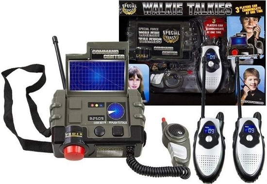 Picture of LeanToys Zestaw Walkie Talkie Baza Krótkofalówki Radio LEAN Toys