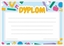 Изображение LearnHow Dyplom A4 uniwersalny - Przybory 10szt