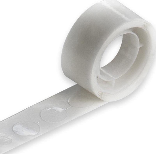 Picture of LearnHow Dwustrone kropki klejowe na rolce 100szt