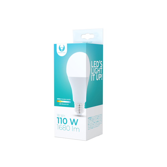 Picture of LED Bulb E27 A65 18W 230V 3000K 1680lm Forever Lig