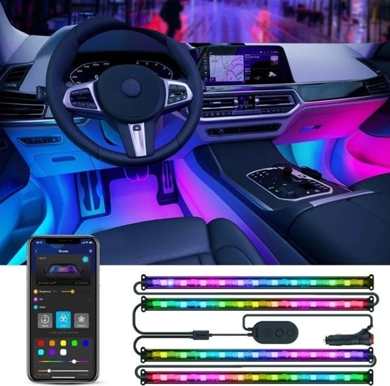Изображение LED lente Govee Smart Car LED Strip Lights