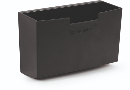 Picture of Legamaster glassboard accessory holder black, Board pen tray, Plastic, 250 g, 92 mm, 160 mm, 106 mm