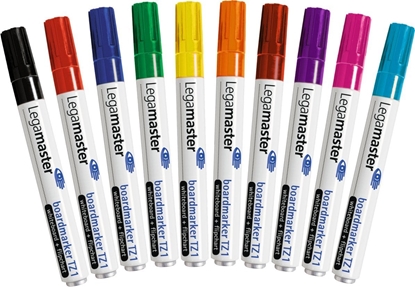 Picture of Legamaster Whiteboardmarker Legamaster TZ1, rund, etui a 10 farver