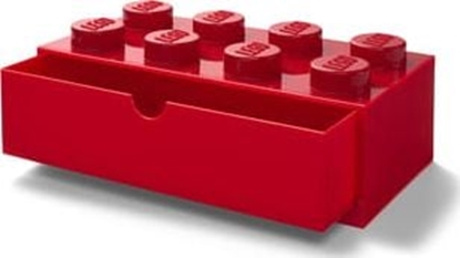 Attēls no LEGO LEGO Desk Drawer 8 czerwony