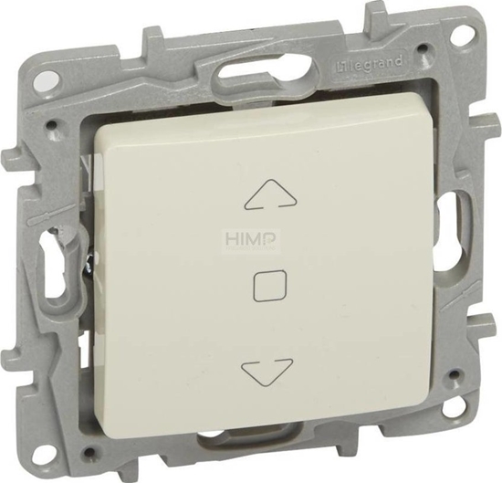Picture of Legrand Przycisk aluzjowy Legrand Niloe 764612 roletowy kremowy