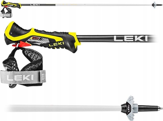 Изображение Leki LEKI KIJE 3D AIRFOIL white/yellow 130