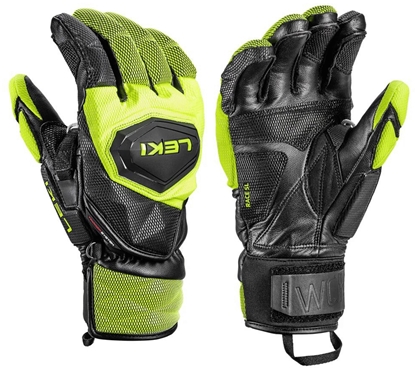 Picture of LEKI RKAWICE WCR Venom SL 3D black/yellow 11.0