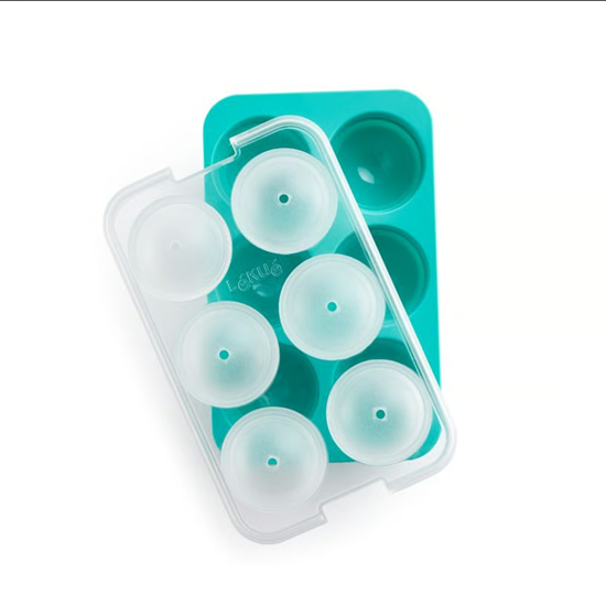Picture of Lekue Ledus kubiņu paplāte XL sfēras - Turquoise