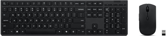 Picture of Lenovo Professional Wireless Keyboard and Mouse Combo-Bulgarian