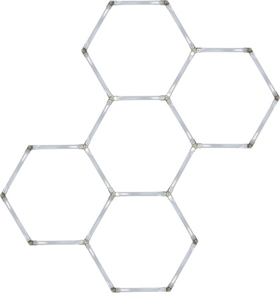 Picture of Kinkiet Light Prestige Geometric LP-0109/5C 4K sufitowa lampa plafonowa 5x160W LED 4000K 18400 lm biay