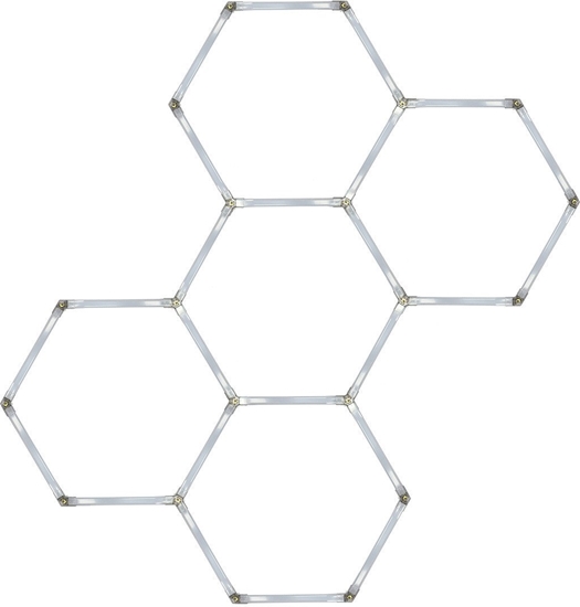 Picture of Kinkiet Light Prestige Geometric LP-0109/5C 4K sufitowa lampa plafonowa 5x160W LED 4000K 18400 lm biay