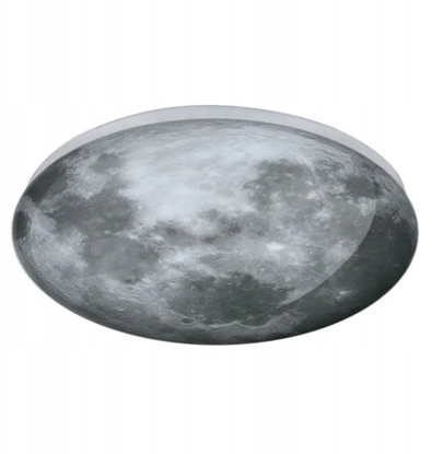 Picture of Lampa sufitowa Light Prestige Luna LP-1106/1C Luna plafon lampa sufitowa nowoczesny koo kosmos 1x24W LED 4000K szary/biay