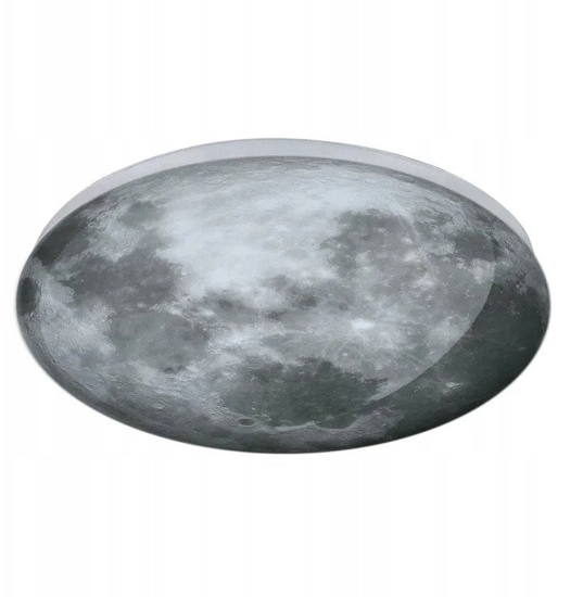 Picture of Lampa sufitowa Light Prestige Luna LP-1106/1C Luna plafon lampa sufitowa nowoczesny koo kosmos 1x24W LED 4000K szary/biay