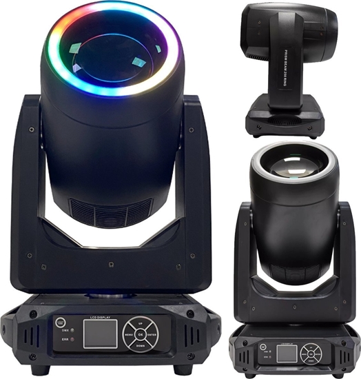 Picture of LIGHT4ME PRISM BEAM 250 RING gowica ruchoma LED owietlenie sceniczne 24x0,2W 5050 RGB LED